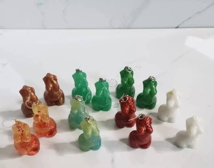 Torso earrings